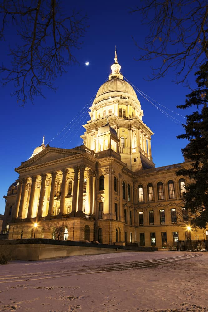 State Capitol of Illinois in Springfield
