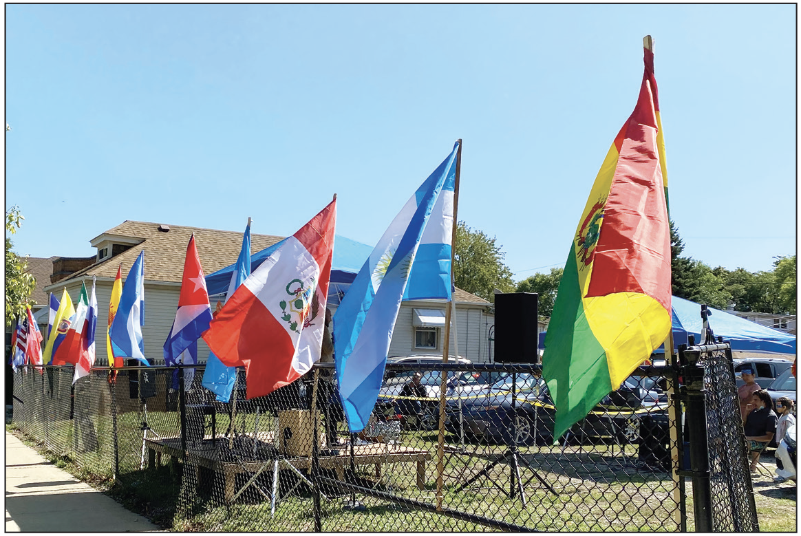 Assortment of flags