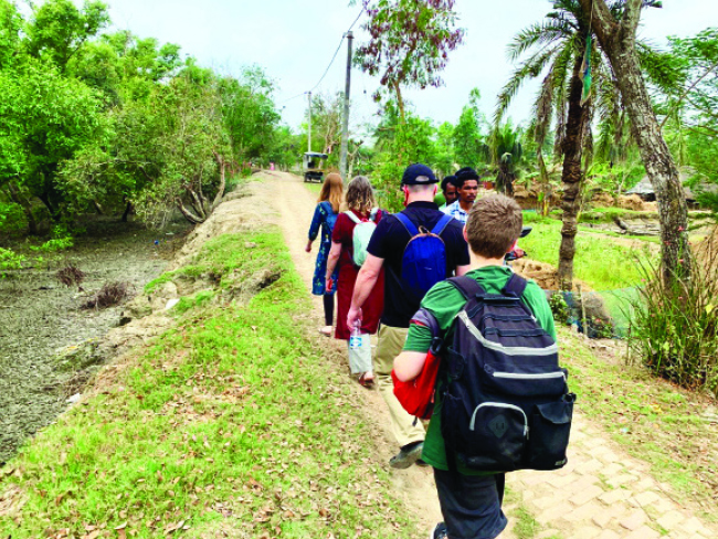 The Meyers walk with their family to local villages, seeking ways to gain entry to a remote area for ministry to South Asians. South Asia has the largest concentration of lostness in the world. The need for more workers is equally great.