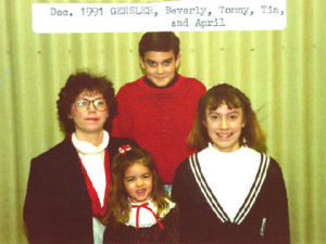 Gensler when he was a student and attended then Calvary Baptist Church with his family.