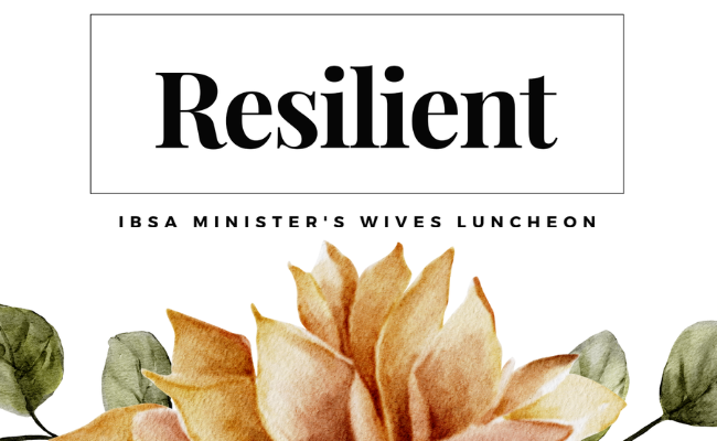 Ministers’ Wives Luncheon
