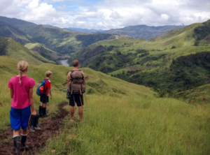 The Hagen family, IMB missionaries, help disciple and train Bugkalot missionaries to reach other isolated tribes in the Philippines. To reach a Bugkalot village Jen grew up in, the family had to hike in. IMB Photo