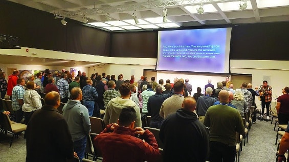 In a packed 24 hours over two days, about 200 pastors, leaders, and potential leaders worshipped and learned in multiple sessions. Justin Falloon of FBC Bethalto and Kyle Avripas of Redemption Church in Johnston City led worship.