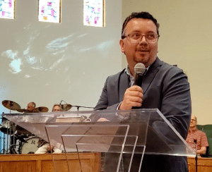 It took nearly a year to find new Pastor Scott Douglas.