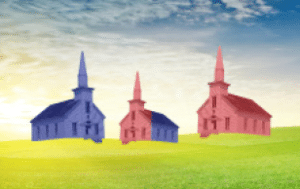 Three churches