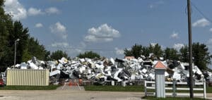 Pile of appliances