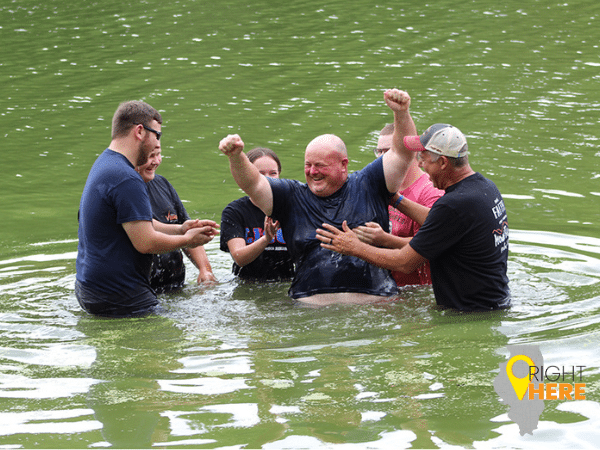 Baptism at Mt. Sterling Lake